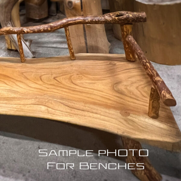 Wood Benches ONE